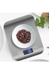 Tiffany Dijital Hassas Hazneli 5 kg inox Mutfak Tartısı
