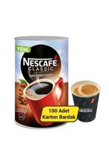 Nescafe Classic Teneke Granül Kahve 1 kg