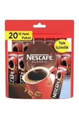 Nescafe Classic Sade 2 gr 20 Adet Hazır Kahve