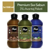 Sleepy Premium Nemlendiricili Köpük Sıvı Sabun 1.5 lt 3'lü