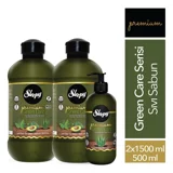 Sleepy Premium Nemlendiricili Köpük Sıvı Sabun 500 ml+1.5 lt 3'lü
