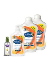 Activex Nemlendiricili Antibakteriyel Köpük Sıvı Sabun 700 ml+1.5 lt 3'lü