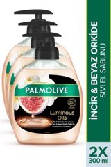 Palmolive Luminous Oils Beyaz Orkide Nemlendiricili Köpük Sıvı Sabun 300 ml 3'lü