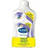 Activex Nemlendiricili Antibakteriyel Köpük Sıvı Sabun 700 ml+1.5 lt 2'li