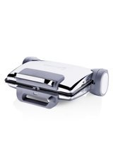 Korkmaz Tostema Alüminyum Çıkartılabilir Plaka Çift Taraflı 2000 W Izgaralı Gri Tost Makinesi/Waffle ve Tost Makinesi