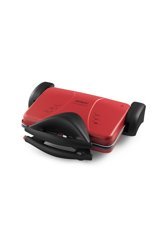 Arzum AR2045 4 Dilim Granit Çıkartılabilir Plaka Tek Yönlü 1800 W Izgaralı Kırmızı Tost Makinesi/Waffle ve Tost Makinesi