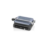 Arzum AR2041 6 Dilim Döküm Çıkartılabilir Plaka Tek Yönlü 1800 W Izgaralı Mavi Tost Makinesi/Waffle ve Tost Makinesi