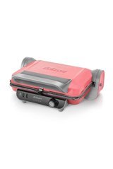 Arzum AR2013 4 Dilim Granit Çıkartılabilir Plaka Tek Yönlü 1800 W Izgaralı Kırmızı Tost Makinesi/Waffle ve Tost Makinesi