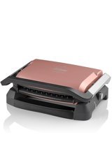 Arzum AR2053-G 6 Dilim Granit Çıkartılabilir Plaka Tek Yönlü 2400 W Izgaralı Rose Gold Tost Makinesi/Waffle ve Tost Makinesi