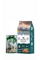 Mystic Kuzu Etli-Pirinç Küçük Irk-Orta Irk Yetişkin Köpek Maması 15 kg+144 gr