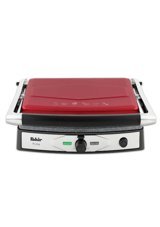 Fakir N Joy 4 Dilim Granit Çıkartılabilir Plaka Tek Yönlü 2000 W Izgaralı Kırmızı Tost Makinesi/Waffle ve Tost Makinesi