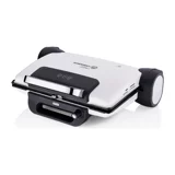 Korkmaz Tostema Maxi 4 Dilim Granit Çıkartılabilir Plaka Tek Yönlü 2000 W Izgaralı Beyaz Tost Makinesi/Waffle ve Tost Makinesi