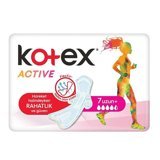 Kotex Active Organik Antialerjik Orta Uzun 7'li Hijyenik Ped 1 Adet