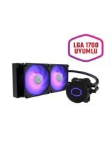 Cooler Master MasterLiquid ML240L V2 SickleFlow Sessiz 4 Pin 2 Fanlı Sıvı Soğutmalı RGB Masaüstü İşlemci Soğutucu