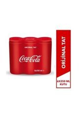 Coca Cola Kutu Kola 250 ml 6 Adet