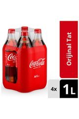 Coca Cola Pet Kola 1 lt 4 Adet