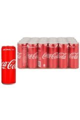 Coca Cola Kutu Kola 250 ml 24 Adet