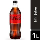 Coca Cola Şekersiz Pet Kola 1 lt