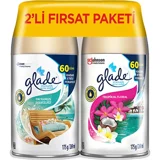 Glade Okyanus Sessizliği  Tropikal Floral Oda Kokusu 2x269 ml