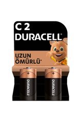 Duracell 81545460 1.5 V Alkalin C / Orta Pil 2'li