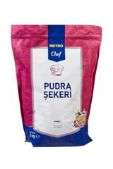 Metro Chef Pudra Şekeri 3 kg