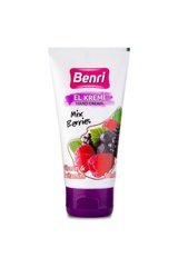 Benri Mix Berries Gliserinli Tüm Ciltler Organik Vegan Parfümlü El Kremi 90 ml