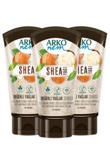 Arko Shea Yağlı Tüm Ciltler Organik Vegan Parfümlü El Kremi 3×60 ml