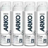 Arko Crystal Seyahat Boyu Tıraş Köpüğü 4x200 ml