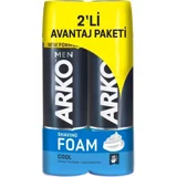 Arko Cool Seyahat Boyu Tıraş Köpüğü 2x200 ml