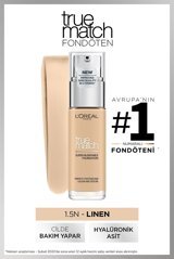 L'Oreal Paris True Match 1.5 Linen Likit Şişe Fondöten 30 ml