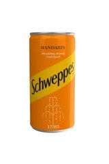 Schweppes Mandalinalı Kutu Gazoz 24 Adet 200 ml
