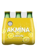 Akmina Limonlu Soda 6'lı 200 ml