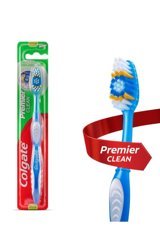 Colgate Premier Clean Orta Manuel Diş Fırçası Mavi