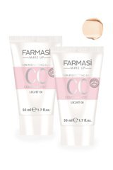 Farmasi Light 01 Güneş Koruyuculu Suya Dayanıklı CC Krem 2x50 ml