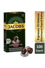 Jacobs 10 Intenso Espresso 10x10'lu Kapsül Kahve
