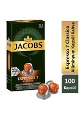 Jacobs 7 Classico Espresso 10x10'lu Kapsül Kahve
