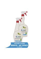 Ecos3 Ekolojik Banyo & Wc Temizleyici Sprey 2x750 ml