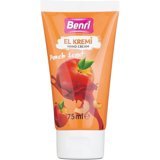 Benri Peach Gliserinli Tüm Ciltler Organik Vegan Parfümlü El Kremi 75 ml