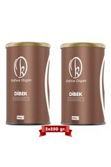 Kahve Diyarı Dibek Sade Orta Kavrulmuş Türk Kahvesi 2x250 gr