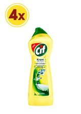 Cif Krem Mutfak ve Banyo Temizleyici 4x750 ml