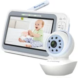 Moonybaby Hareket Sensörlü Gece Görüşlü Dijital Ekranlı Kablosuz HD Bebek Kamerası
