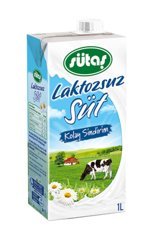 Sütaş Süt Laktozsuz 1 lt