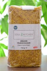 Soul Kitchen Organik Ürünler Organik Pilavlık Bulgur 750 gr