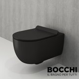 Bocchi V-Tondo Rimless Seramik Kanalsız Alttan Çıkışlı Gömme Duvara Sıfır Asma Gömme Klozet Beyaz