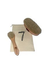 Meg Dry Brush Selülit Giderici Yüz İçin Saplı Sapsız At Kılı Fırçası