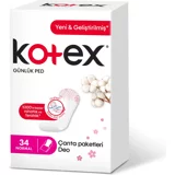 Kotex Organik 34'lü Normal Günlük Ped