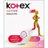 Kotex Active Organik 32'li Normal Günlük Ped