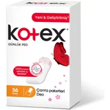 Kotex Lightdays Parfümlü Organik 56'lı Normal Günlük Ped