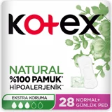 Kotex Anyday Eko Organik 28'li Uzun Günlük Ped
