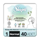 Sleepy Bio Natural Premium Plus Organik 40'lı Normal Günlük Ped